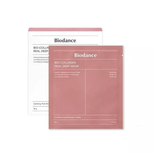 BIODANCE Bio-Collagen Real Deep Mask [34g*4 Sheets]